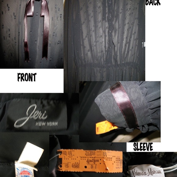 Deadstock 60s NEIMAN MARCUS with Tags Sheer dress - Picture 4 of 4